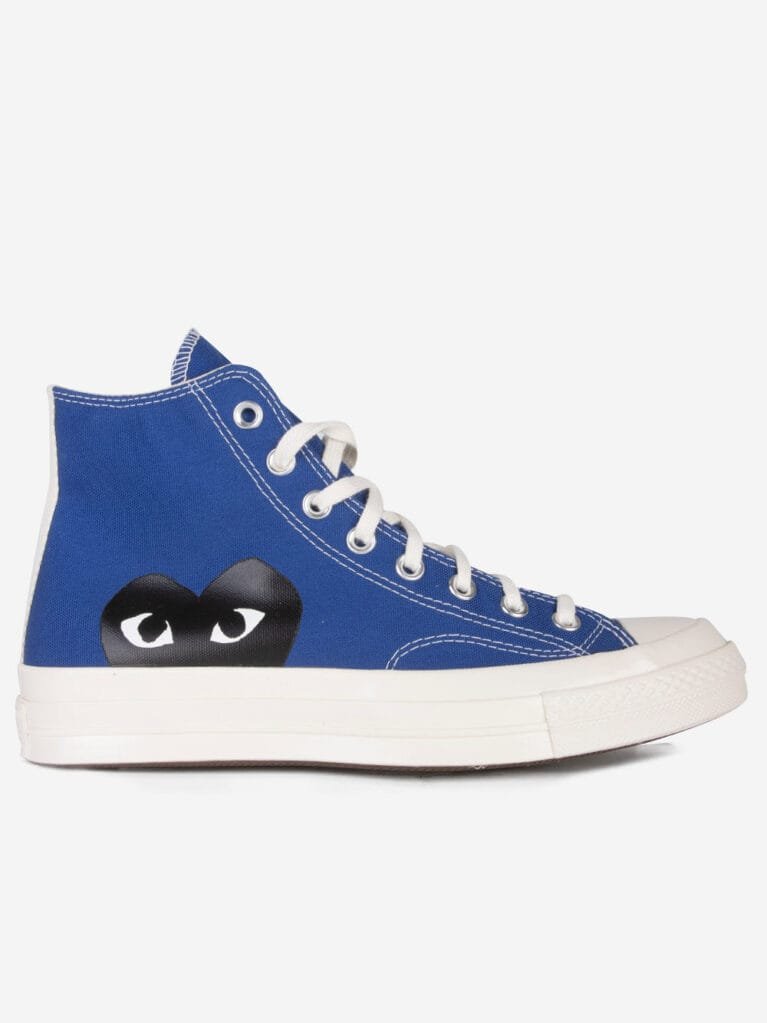 COMME DES GARCONS PLAY_CDG PLAY Chuck 70 High Sneakers_Blue_41.5 EU_Unisex
