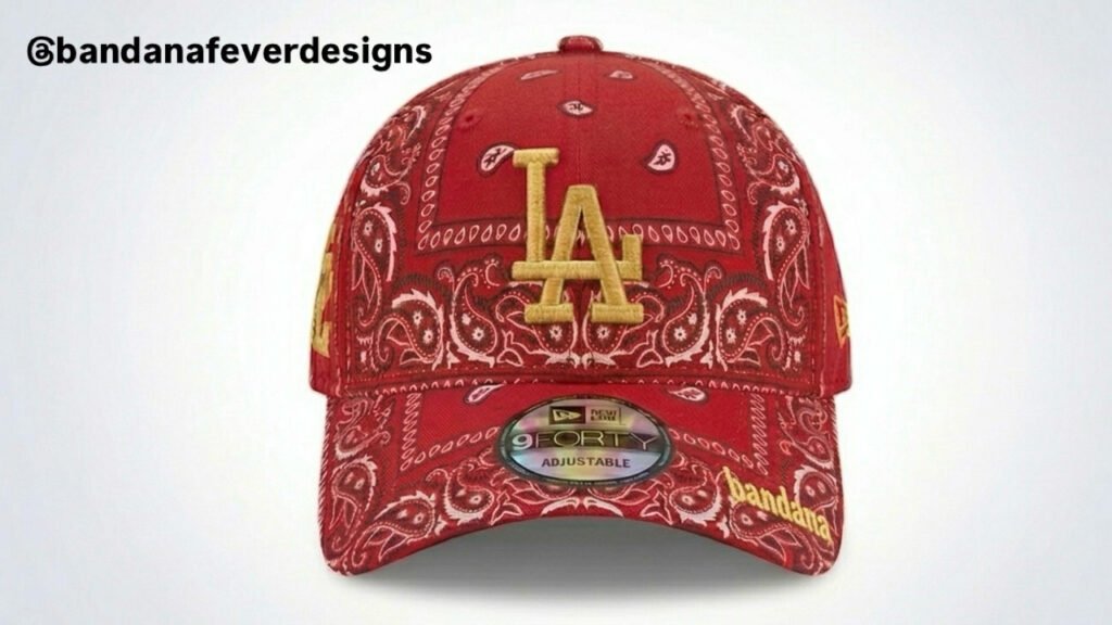 Bandana x Dodgers Red Bandana