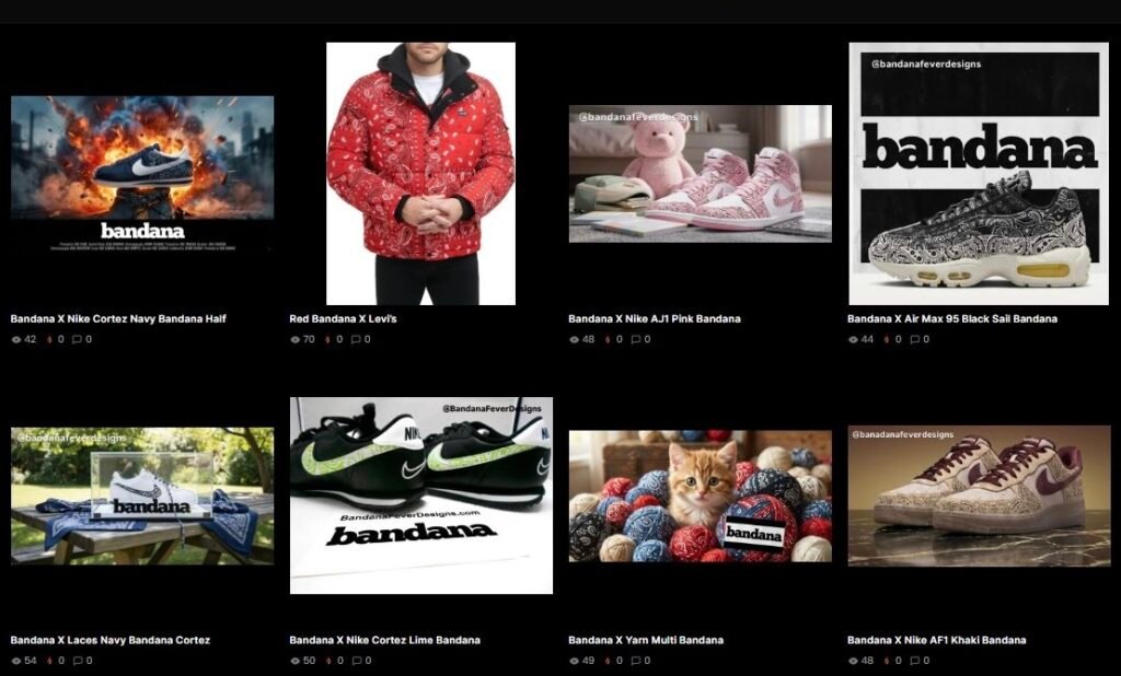 Sell Your Bandana Designs