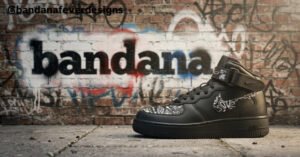 Bandana x Nike AF1 Mid Black Bandana