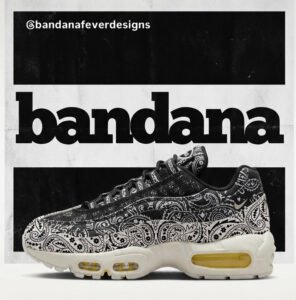 Bandana x Air Max 95 Black Sail Bandana