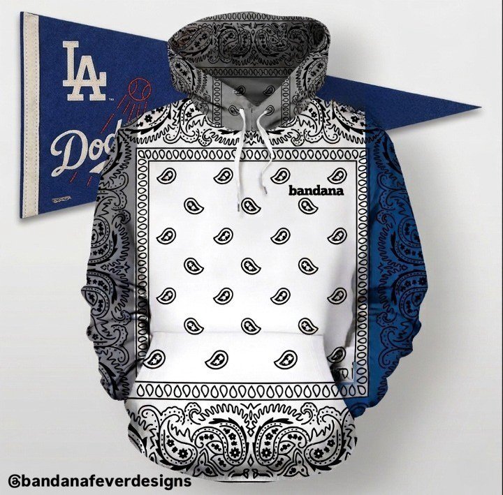 Bandana x Hoodie Dodgers Bandana