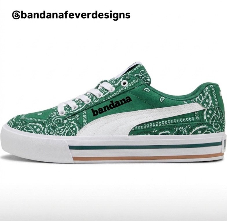 Bandana x Puma Green Bandana