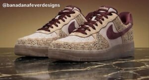 Bandana x Nike AF1 Khaki Bandana