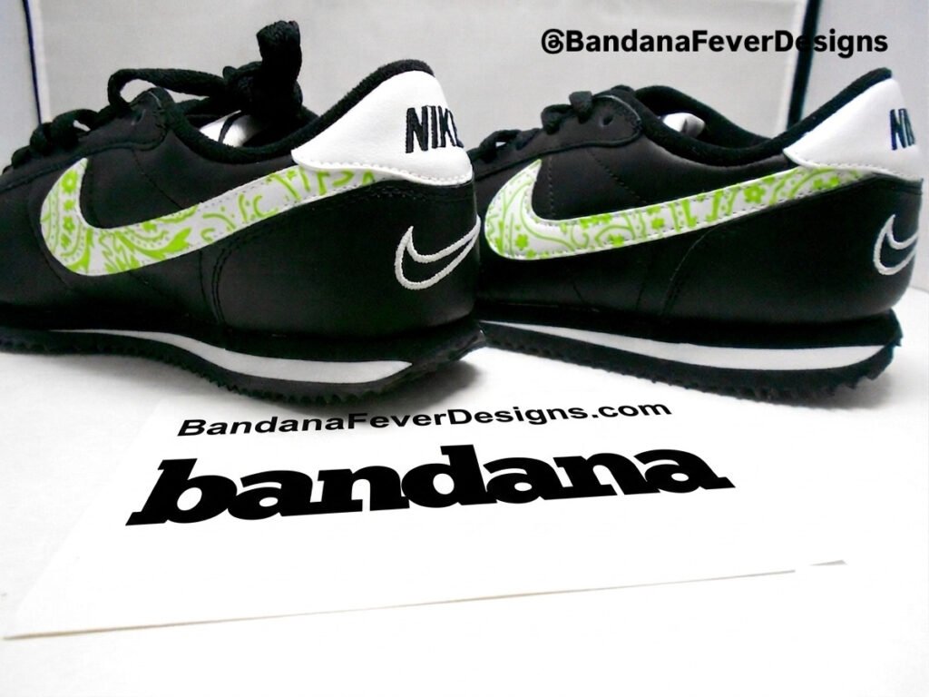 Bandana x Nike Cortez Lime Bandana