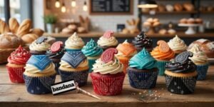 Bandana X Cupcakes Multi Bandana - Bandana Design