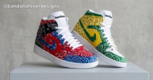 Bandana x Nike AJ1 Multi Bandana