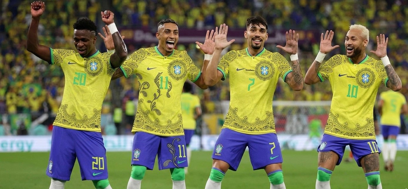 Bandana x Brazil Jersey Yellow Bandana