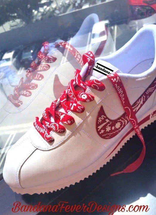 Bandana x Laces Red Bandana Cortez