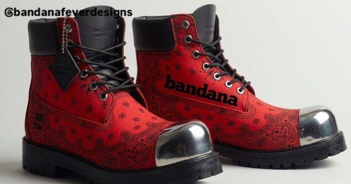 Bandana x Timberland Red Bandana