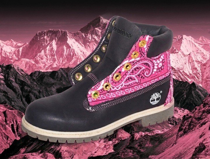Bandana x Timberland Fuchsia Bandana