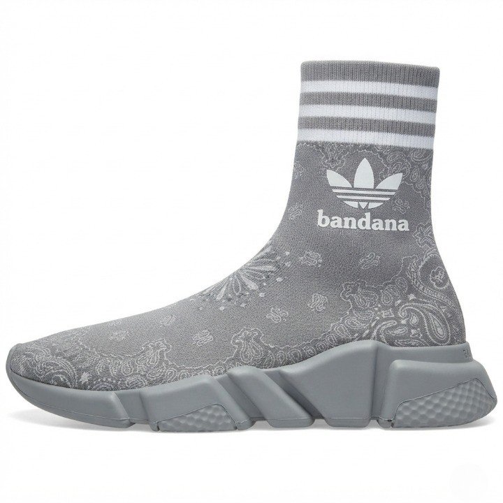 Bandana x Balenciaga Adidas Speed Trainer Grey Bandana